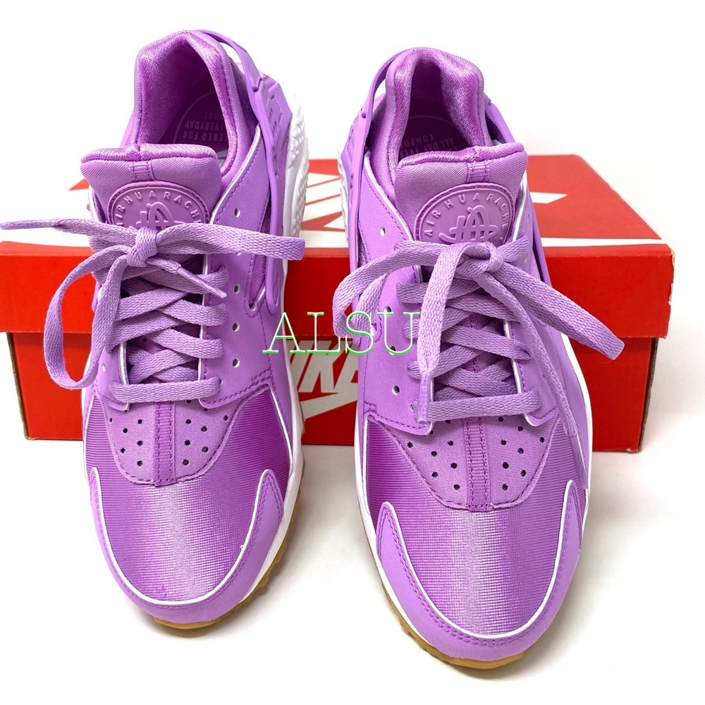 Nike Air Huarache Run FG Fuchsia Purple Women’s - Picture 4 of 12